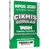 Yediiklim Yayınları Kpss 2026 Ortaöğretim Ön Lisans Tarih Konularına Göre Çıkmış Sorular (2024 SORULARI DAHİL)