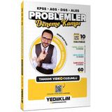 Yediiklim Yayınları KPSS-AGS-DGS-ALES Problemler Tamamı Video Çözümlü Deneme Kampı (60 Deneme)