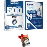 Yediiklim Yayınları Kpss-Ags Son Viraj Serisi Tarih 500 Soruda Genel Tekrar Kampı - Börü 19 Deneme Sınavı