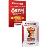 Yediiklim Yayınları Kpss Genel Yetenek Genel Kültür Ösym Ne Sorar Çözümlü 8 Fasikül Deneme Sınavı ve 3 Yıldız Deneme