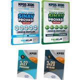 Yediiklim Yayınları Kpss Lisans Türkiye Geneli Sınav Provası Tıpkı Basım 1'den 10'a Kadar Deneme Sınavları