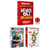 Yediiklim Yayınları KPSS Ortaöğretim-Önlisans Memur Ol! Soru Bankası + Hocam, Ben Matematikte Sıfırım + 10 Deneme+Hediye
