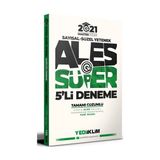 Yediiklim Yayınları Master Serisi ALES Sayısal-Sözel Yetenek Tamamı Çözümlü Süper 5'li Deneme
