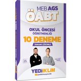 Yediiklim Yayınları Meb Ags Öabt Okul Öncesi Öğretmenliği Tamamı Çözümlü 10 Deneme