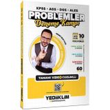 Yediiklim Yayınları Mehmet Bilge Yıldız KPSS-AGS-DGS-ALES Problemler Tamamı Video Çözümlü Deneme Kampı (60 Deneme)
