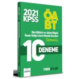 Yediiklim Yayınları ÖABT Din Kültürü Ve Ahlak Bilgisi Öğretmenliği Tamamı Çözümlü 10 Deneme