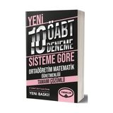 Yediiklim Yayınları ÖABT Ortaöğretim Matematik Tamamı Çözümlü 10 Deneme (Soruluk Yeni Sisteme Göre )