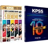 Yediiklim Yayınları Yargı & Marka 2026 Kpss Genel Yetenek Genel Kültür Dev Kadrodan Kazandıran 5+10 Deneme 2 Li Set
