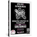 Yediiklim Yayınları Yayınları 2022 KPSS Eğitim Bilimleri Atölye Serisi Öğretim Yöntem ve Teknikleri Tamamı Video Çözümlü Soru Bankası