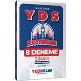 Yediiklim Yayınları Yds İngilizce Extreme Tamamı Çözümlü 8 Deneme Sınavı - Ergin Yıldız - Tür