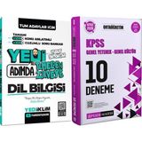 Yediiklim Yayınları Yedi Adımda Dil Bilgisi Video Konu Anlatımlı Video Çözümlü Soru - 2026 Kpss Ortaöğretim Çözümlü 10 Deneme