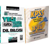 Yediiklim Yayınları Yedi Adımda Dil Bilgisi Video Konu Anlatımlı Video Çözümlü Soru - 3 Deneme