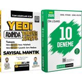 Yediiklim Yayınları Yedi Adımda Temelden Zirveye Sayısal Mantık - 2026 Kpss Ön Lisans Çözümlü 10 Deneme