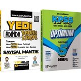 Yediiklim Yayınları Yedi Adımda Temelden Zirveye Sayısal Mantık - Lisans Optimum 5 Deneme