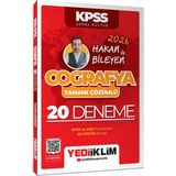 Yediiklim Yayınları Yediiklim 2026 KPSS Coğrafya 20 Deneme Çözümlü - Hakan Bileyen Ye