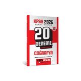 Yediiklim Yayınları Yediiklim 2026 KPSS Genel Kültür Coğrafya Tamamı Çözümlü 20 Denem