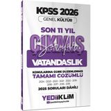 Yediiklim Yayınları Yediiklim 2026 KPSS Genel Kültür Vatandaşlık Konularına Göre Tama