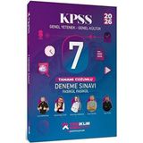 Yediiklim Yayınları Yediiklim 2026 KPSS Genel Yetenek Genel Kültür 7 Deneme Fasikül Çözümlü