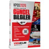 Yediiklim Yayınları Yediiklim 2026 KPSS Kendini Yenileyen Güncel Bilgiler + 10 Deneme