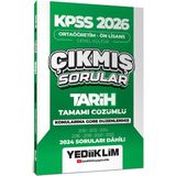 Yediiklim Yayınları Yediiklim 2026 KPSS Lise Ortaöğretim Ön Lisans Tarih Çıkmış Sorul
