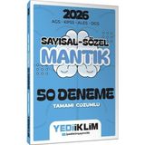 Yediiklim Yayınları Yediiklim 2026 KPSS MEB-AGS ALES DGS Sayısal-Sözel Mantık 50 Dene
