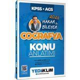 Yediiklim Yayınları Yediiklim 2026 KPSS MEB-AGS Coğrafya Konu Anlatımı - Hakan Bileye - Normal Boy