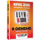 Yediiklim Yayınları Yediiklim 2026 Kpss Ösym Ne Sorar Ortaöğretim Ön Lisans Tamamı Çözümlü Fasikül 8 Deneme - 2025