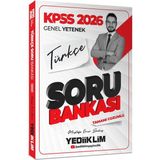 Yediiklim Yayınları Yediiklim 2026 KPSS Türkçe Soru Bankası Çözümlü - Mustafa Onur Bo - --