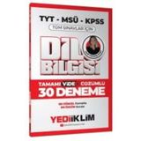 Yediiklim Yayınları Yediiklim 2026 TYT MSÜ KPSS Dil Bilgisi 30 Deneme Çözümlü - Zarif Yoldaş Kurt