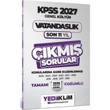 Yediiklim Yayınları Yediiklim 2027 Kpss Genel Kültür Vatandaşlık Konularına Göre Tamamı Çözümlü Son 11 Yıl Çıkmış Sorular