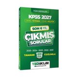 Yediiklim Yayınları Yediiklim 2027 Kpss Genel Yetenek Genel Kültür Son 6 Yıl Tamamı Ç
