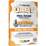 Yediiklim Yayınları Yediiklim 2027 Meb Ags Öabt Kavram Haritaları ile Okul Öncesi Öğretmenliği Konu Anlatımı