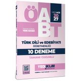 Yediiklim Yayınları Yediiklim 2027 MEB AGS ÖABT Türk Dili ve Edebiyatı Öğretmenliği Tamamı Çözümlü 10 Deneme Sınavı