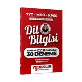 Yediiklim Yayınları Yediiklim 2027 Tyt-Msü-Kpss Tüm Sınavlar Için Dil Bilgisi Tamamı