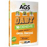 Yediiklim Yayınları Yediiklim AGS ÖABT Okul Öncesi Öğretmenliği Tamamı Çözümlü 10 Deneme Sınavı