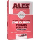 Yediiklim Yayınları Yediiklim Ales Master Serisi Sayısal Sözel Yetenek 475 Sayfa Mesleki Hazırlık Kitabı Son 10 Sınav Çıkmış Sorular