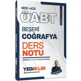 Yediiklim Yayınları Yediiklim MEB AGS ÖABT Beşeri Coğrafya Ders Notu Yediiklim Yayınl