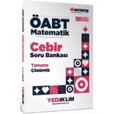 Yediiklim Yayınları Yediiklim ÖABT Matematik Öğretmenliği Cebir Tamamı Çözümlü Soru Bankası