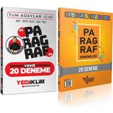 Yediiklim Yayınları Yediiklim Tüm Adaylar Için Paragraf 20 Deneme - Liderler 20 Deneme