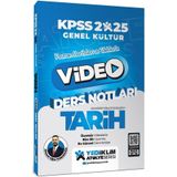 Yediiklim Yayınları Yediiklim Yayınları 2025 KPSS Genel Kültür Atölye Tarih Video Ders Notları