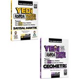 Yediiklim Yayınları Yediiklim Yedi Adımda Temelden Zirveye Geometri ve Sayısal Mantık Video Konu Anlatımlı KPSS Soru Bankası