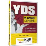 Yediiklim YDS 15 Özgün Deneme Çözümlü - Fatih Çömez Yediiklim Yayınları