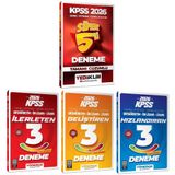 Yediiklim + Yönerge 2026 Kpss Genel Yetenek Genel Kültür 5 + 9 Deneme 4 Lü Set Yediiklim
