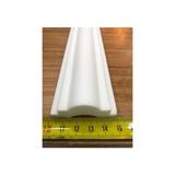 YEDİTEPEOSMANLI 1 Mt. (5 Adet) - Dekoratif Strafor Köpük Çıta (5 cm Genişlik) - 5 Metre - Beyaz