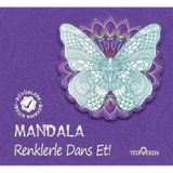 Yediveren Yayınları Mandala - Renklerle Dans Et! Büyüklere Boyama Kitabı