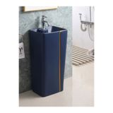 yedix yapı Yedi Yapı Mono Blok Ayaklı Kolon Köşeli Seramik Lavabo YYM-TK102