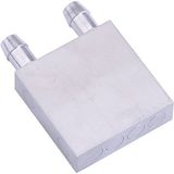 Yeeco 40 * 40 * 12 mm alüminyum su sıvı blok Thermoelektrisch soğutma modülü tabak, Wassergekuehlt ısı lavabo soğutucu Soğutucu