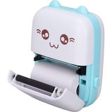 Yeelock Cep Yazıcısı Taşınabilir Yazıcı, Bluetooth Mini Yazıcı Kablosuz Termal Yazıcı Resim Not Yazıcı - Açık Mavi