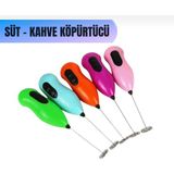Yefking Pilli Süt Köpürtücü ve Yumurta Çırpıcı Renkli Ergonomik