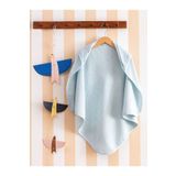 Yegge %100 Pamuk Bebek Banyo Kundağı - Mavi Bebek Banyo Havlusu - Yeni Doğan Hediyesi